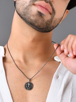 Voylla - Eclipse Intricate Trishul Pendant Mens Pendant