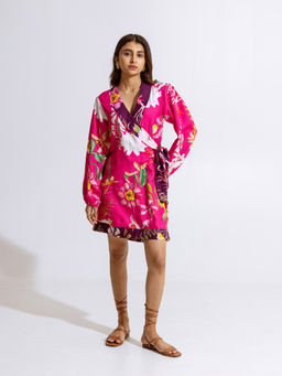 AROOP SHOP INDIA - Gaura Pink Dress