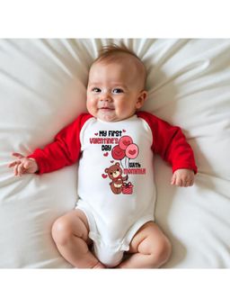 KNITROOT - Valentine Theme Raglan Sleeves Printed Onesie