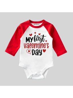 KNITROOT - Valentine Theme Raglan Sleeves Printed Onesie
