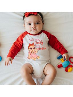 KNITROOT - Valentine Theme Raglan Sleeves Printed Onesie