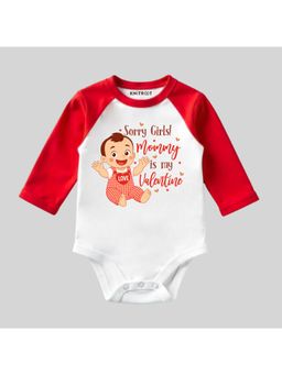 KNITROOT - Valentine Theme Raglan Sleeves Printed Onesie