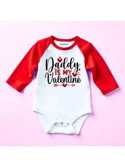 KNITROOT - Valentine Theme Raglan Sleeves Printed Onesie