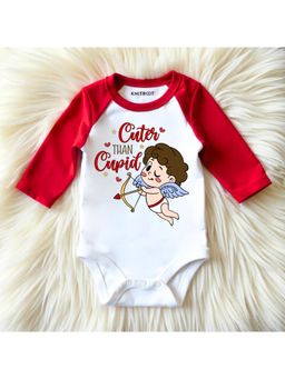 KNITROOT - Valentine Theme Raglan Sleeves Printed Onesie