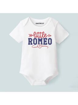 KNITROOT - Valentine Theme Half Sleeves Printed Onesie