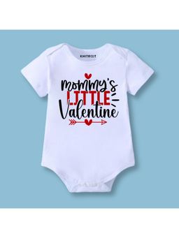 KNITROOT - Valentine Theme Half Sleeves Printed Onesie