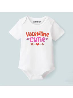 KNITROOT - Valentine Theme Half Sleeves Printed Onesie