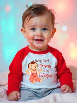 KNITROOT - Valentine Theme Raglan Sleeves T-Shirt