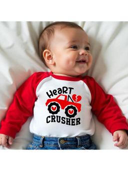 KNITROOT - Valentine Theme Raglan Sleeves Printed T-Shirt