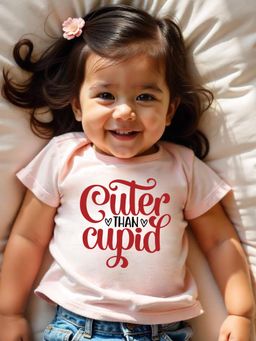 KNITROOT - Valentine Theme Half Sleeves Printed T-Shirt