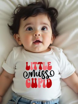 KNITROOT - Valentine Theme Half Sleeves Printed T-Shirt