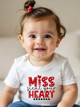 KNITROOT - Valentine Theme Half Sleeves Printed T-Shirt