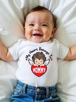 KNITROOT - Valentine Theme Half Sleeves Printed T-Shirt