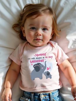 KNITROOT - Valentine Theme Half Sleeves Printed T-Shirt