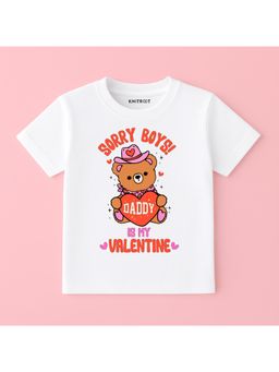 KNITROOT - Valentine Theme Half Sleeves Printed T-Shirt