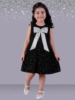 Lil Drama - Glam up Girls Party Black Dress