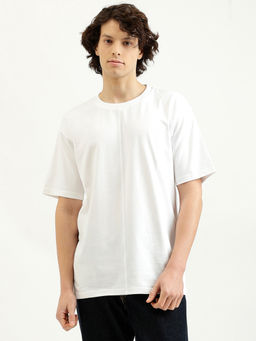 United Colors of Benetton - White Boxy Fit Crew Neck Typography T-Shirt