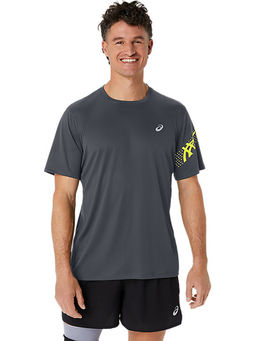 ASICS - Activewear Grey Icon Ss Top T-Shirt