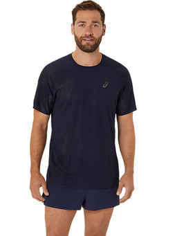 ASICS - Activewear Blue Metarun Ss Top T-Shirt