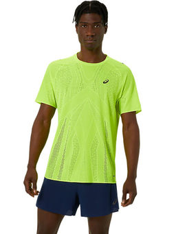 ASICS - Activewear Green Metarun Ss Top T-Shirt