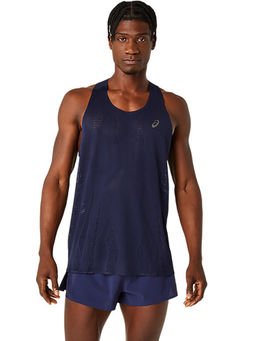 ASICS - Activewear Blue Metarun Singlet Tank