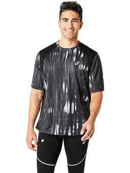 ASICS - Activewear Black Road Lite-Show Ss Top T-Shirt