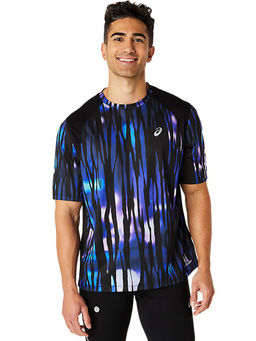 ASICS - Activewear Blue Road Lite-Show Ss Top T-Shirt