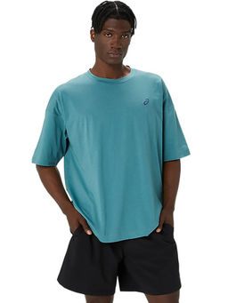 ASICS - Activewear Blue Asics Spiral Relax T-Shirt