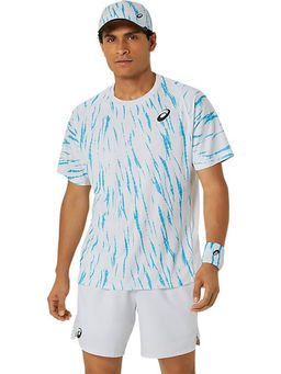 ASICS - Activewear White Men Game Ss Top T-Shirt