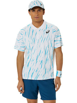 ASICS - Activewear White Men Game Polo T-Shirt
