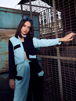 KASSUALLY - Mandarin Collared Jacket