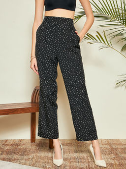 KASSUALLY - Tapered Fit Printed Pant