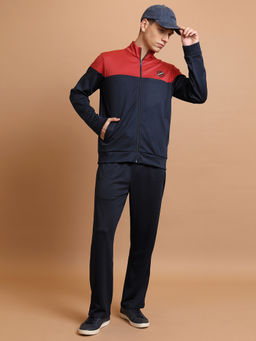HIGHLANDER - Multi- Color Colourblocked Mock Collar Co-Ord Set