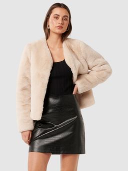 Forever New - Lana Faux Fur Winter Coat