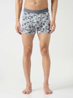 Technosport - Men Blue Printed Trunk