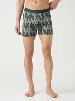 Technosport - Men Grey Printed Trunk