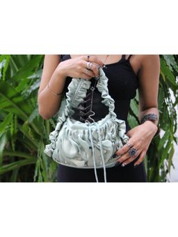 AYE VI - Icy Matcha Sculpted Arm Bag