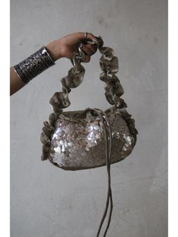 AYE VI - Glint Fall Cloud Form Baguette Bag