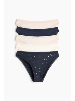 H&M - Women Multi-Color 5-Pack Cotton Briefs