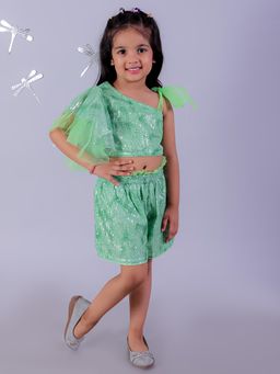 Lil Drama - Girls Party Top with Shorts (Set of 2)