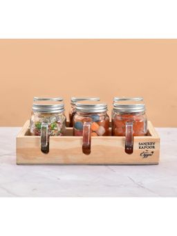 Oggn - Mason Jar With Tray