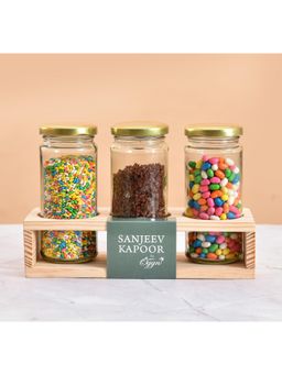 Oggn - Yankee Glass Jar With Tray
