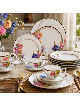 Noritake - Alluring Fields 21 Piece Dinner Set