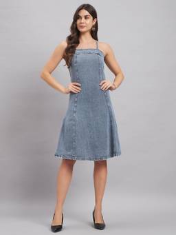 Label nyc apparel - Grey Women Long Strappy Dress