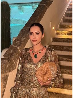 AMOSSH - Anti Tarnish Onyx Beads Colorful Necklace