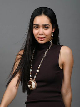 Odette - Multi-Color Stone Pearl Alloy Embellished Jewellery Set