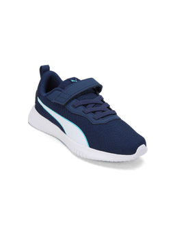 Puma - Flyer Flex AC Pre-School Kids Blue Running Shoes
