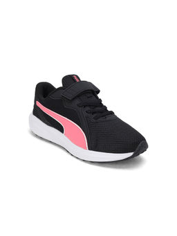 Puma - Twitch Runner AC Pre-School Kids Black Running Shoes