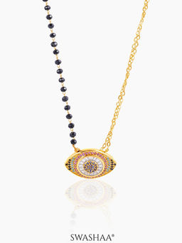 SWASHAA - Elakshi Eye 18K Gold Plated Mangalsutra