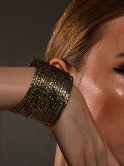 VENI - 92.5 Gold-Plated Multistrand Bracelet
